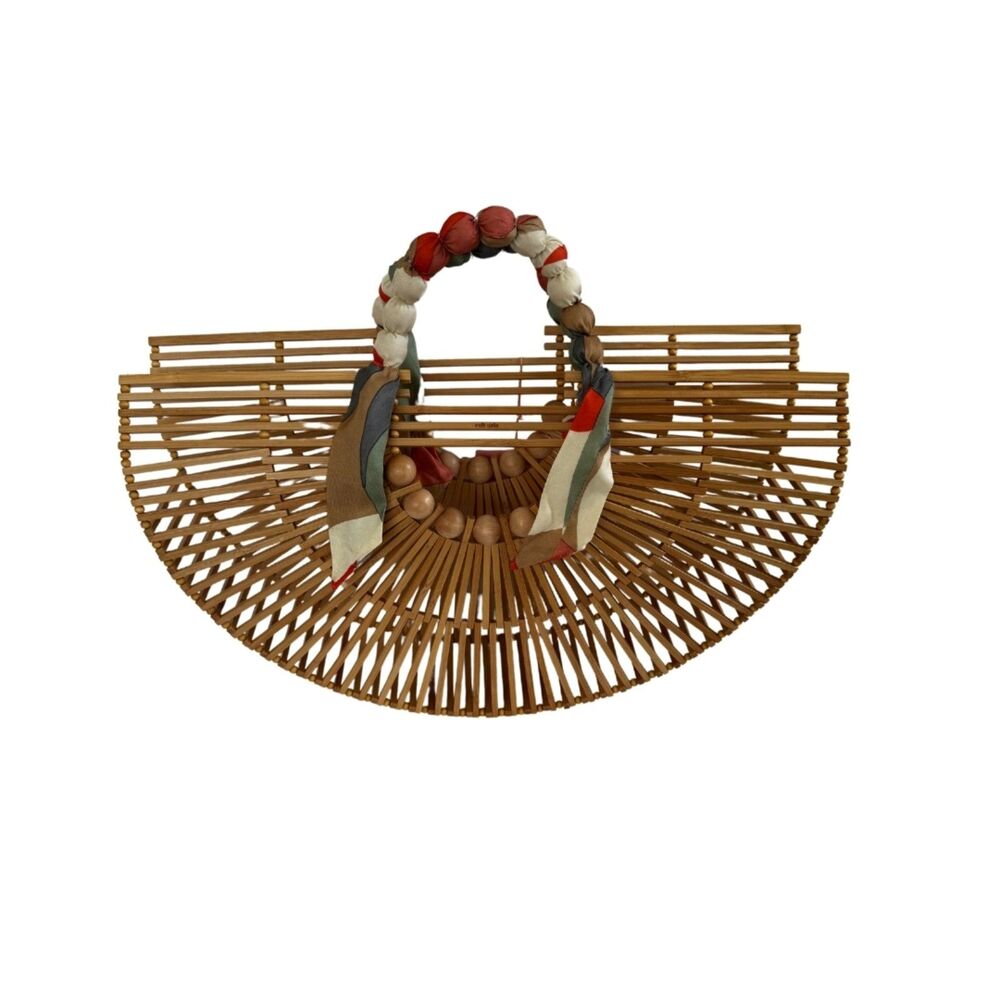 Cult Gaia Gaias Fan Ark Bag Natural - Picture 2 of 8